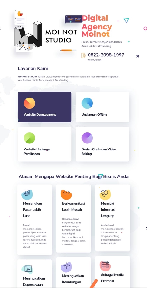Web Development - Pembuatan Landing Page Free Domain+Hosting Lengkap Siap Pakai - 4