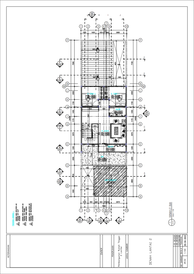 3D & Perspektif - Desain rumah , ruko , cafe dll. - 6