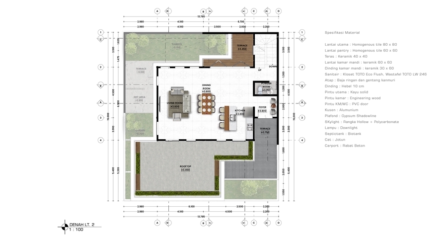 CAD Drawing - Gambar DED (detail engineering design) arsitektural & struktural - 20