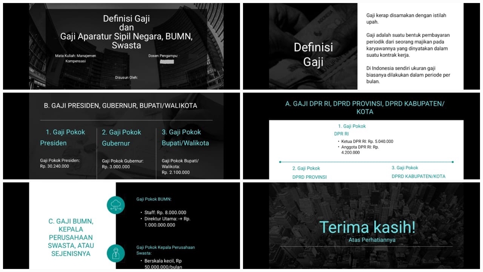 Presentasi - Jasa Design Powerpoint Tugas, Murah dan Cepat / Harga Pelajar/ Nego - 1