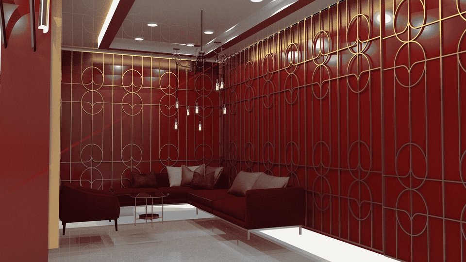 รับออกแบบ Interior Design / Perspective 3D / รับเขียนแบบภายใน