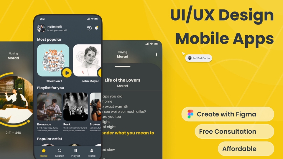 UI & UX Design - UI UX Design for Mobile Apps with FIGMA - 1