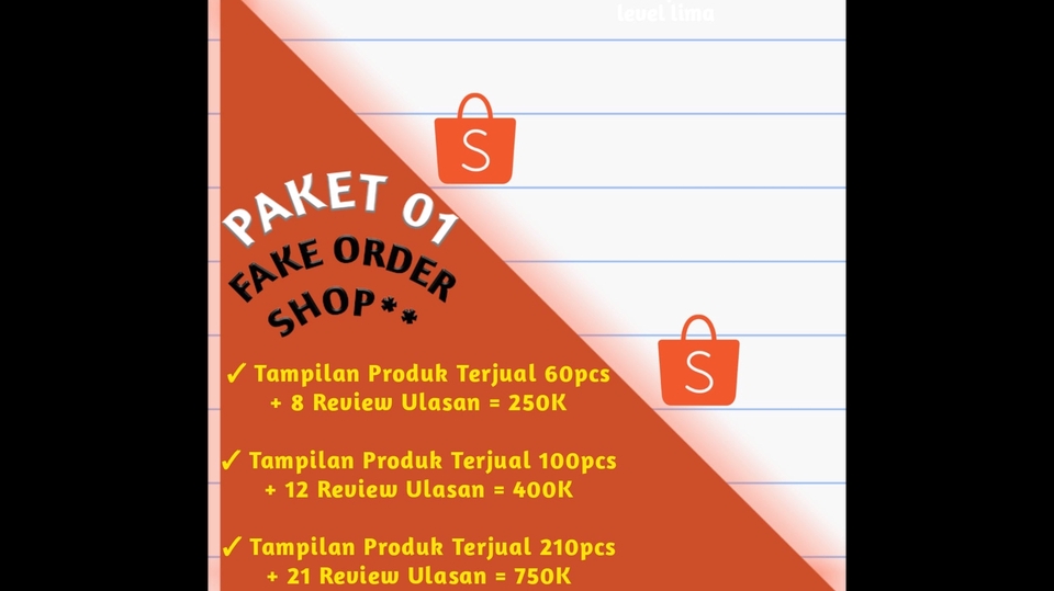 Memberi Review - ulasan review dan jasa tampilan terjual produk di marketplace tokpedia, buklapak, shope, lazda - 1