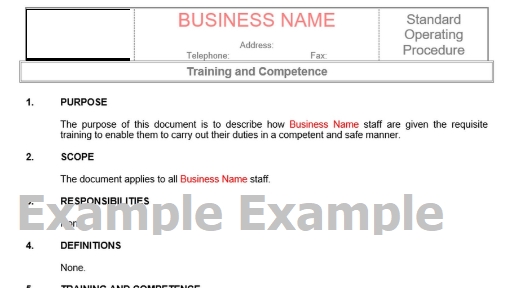 อื่นๆ - จัดทำคู่มือการทำงานทั้งภาษาไทยและภาษาอังกฤษ (Procedure (SOP), WI, Flow chart, Control Plan, Form) - 3