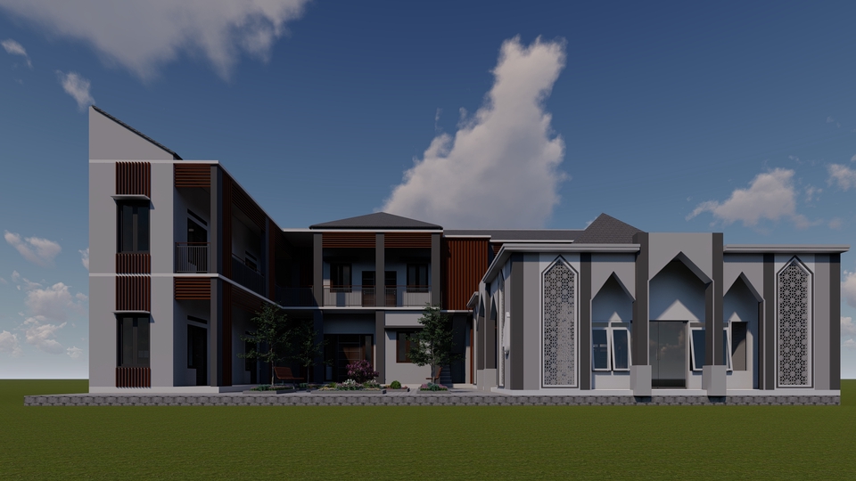 3D & Perspektif - Menerima Gambar 3D Bangunan, Rumah, Landscape, DLL. - 5