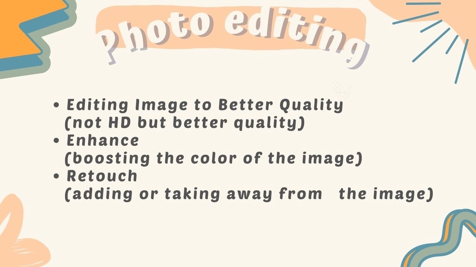 Edit Gambar & Photoshop - Saya akan mengedit Foto anda dari Low Quality ke Better Quality - 1