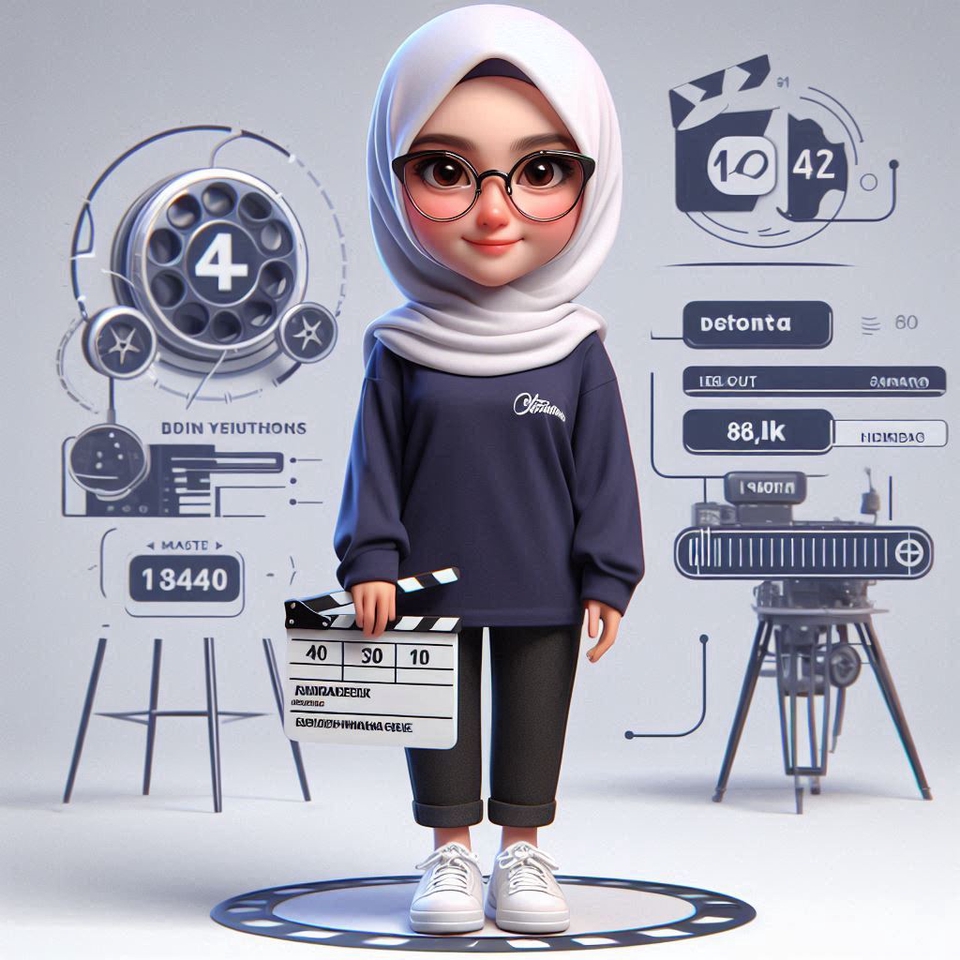 Karikatur - Desain karikatur 4d modern dan murah - 17