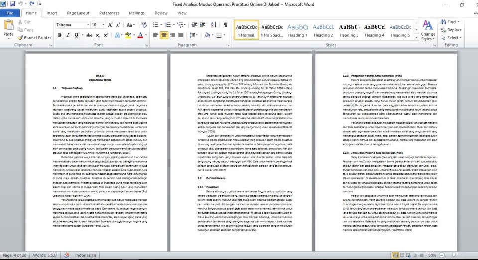 Pengetikan Umum - Jasa Pembuatan Essay, Jurnal & Makalah. Jadi 3 Hari! - 3