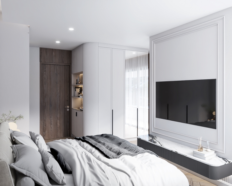 รับออกเเบบตกเเต่งภายใน/ทำภาพ 3d Interior Perspective