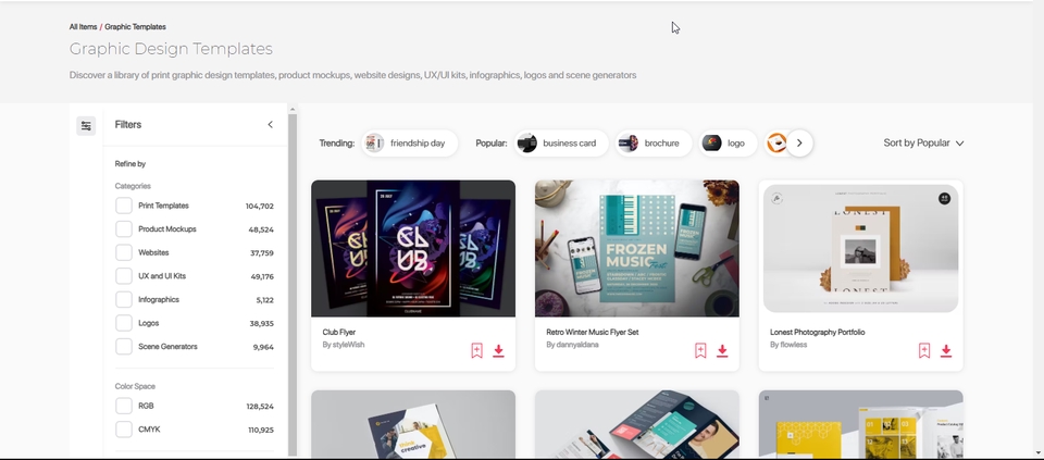 Jasa Lainnya - Jasa Download Asset Envato Elements Graphic Design Templates - 4