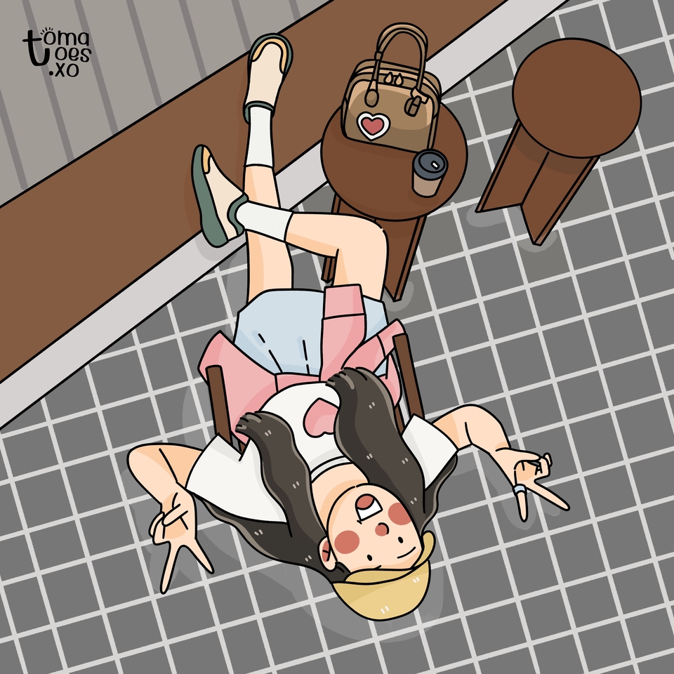 วาดภาพการ์ตูน - รับวาดรูปการ์ตูนมินิมอลจากภาพถ่ายจริง - 12