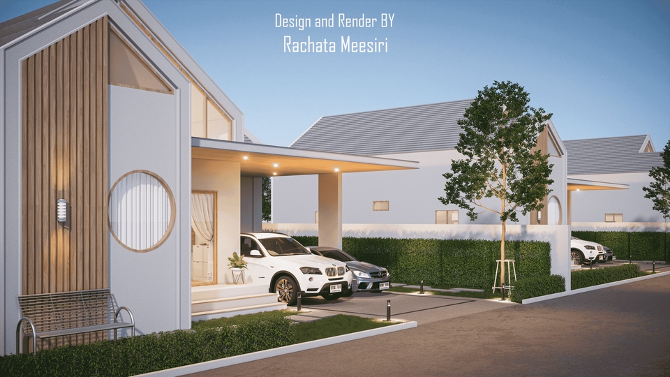 3D Perspective - รับทำภาพ 3D Perspective (Interior & Exterior) และขึ้นโมเดล 3D (Sketchup) - 9