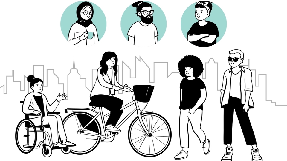 Jasa Gambar Ilustrasi Profesional dan Kreatif - Flat desain, Avatar Simple, Vector Illustration