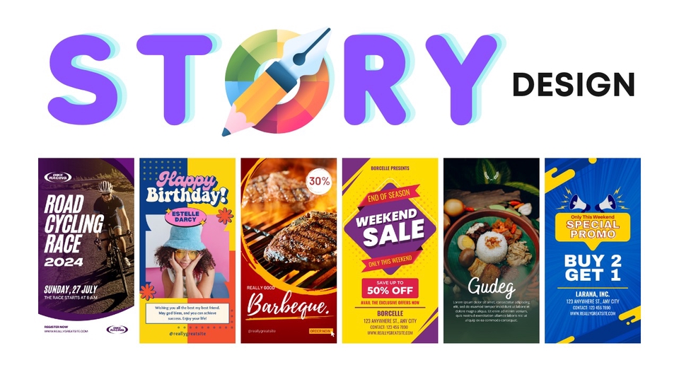 Banner Online - Story Design untuk Social Media - 1