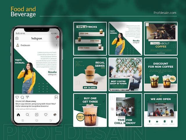 Banner Online - Desain Feed Instagram untuk Semua Bisnis Anda - 3