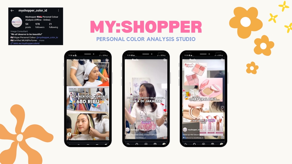 Content Creator - Short Video Promosi Social Media Tiktok/Reels Content Creator - 5