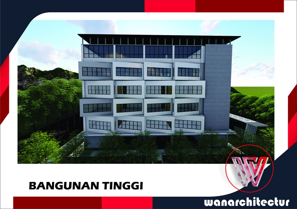 3D & Perspektif - JASA DESAN ARSITEKTUR (INTERIOR, EKSTERIOR, TAMAN, FUNITUR, LANDSCAPE) - 16