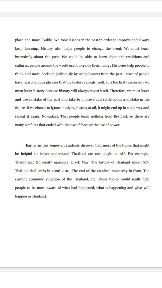 เขียนบทความ - รับเขียนบทความภาษาอังกฤษ (college essay) - 3