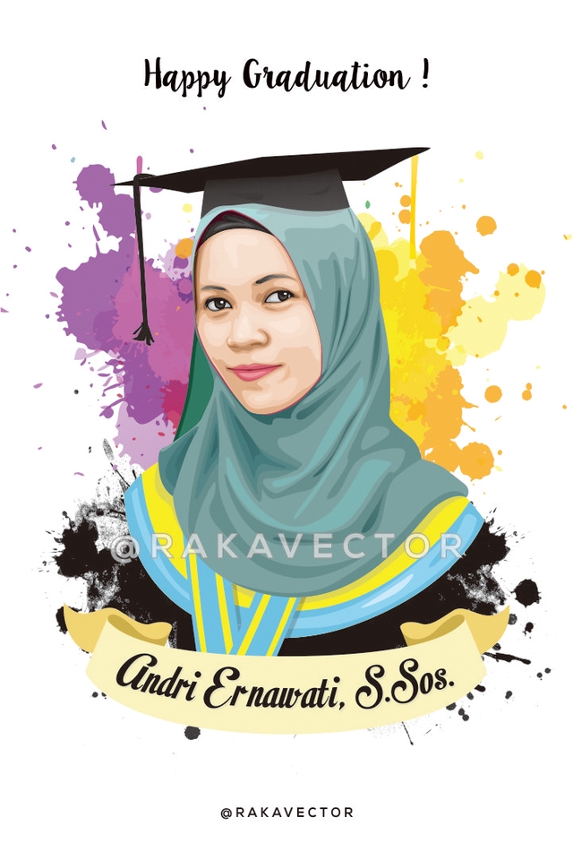 Gambar Potret - Vector Portrait and Lanscape, 24 Jam Jadi - 2