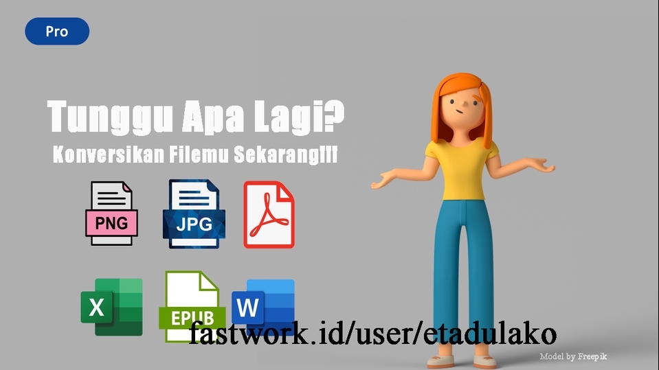 Pengetikan Umum - Jasa Konversi (Ketik Ulang) File/Dokumen (Bisa Scan) - 3