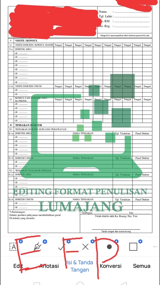 Pengetikan Umum - Editing Format Penulisan - Lumajang - 7