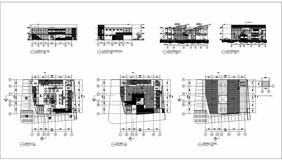 CAD Drawing - Cad Drawing DED & 3D Perspektif (1-3 hari) - 3