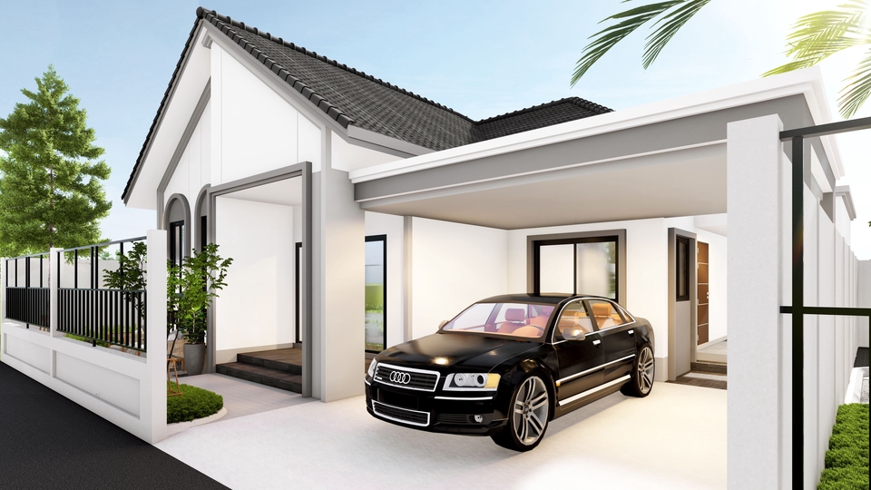 ออกแบบภูมิทัศน์และตกแต่งสวน - ออกแบบสวน Landscape Design - 26