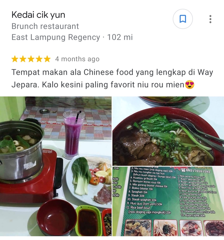 Memberi Review - Jasa Review Google Maps/Google Bussiness (Bintang 5) - 4