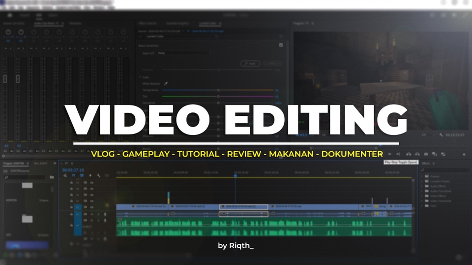 Video Editing - Edit Video Sederhana untuk Konten Youtube dan Media Sosial - 1