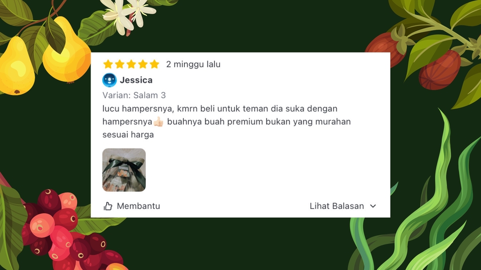 Memberi Review - Review Bintang 5 di Marketplace - 2