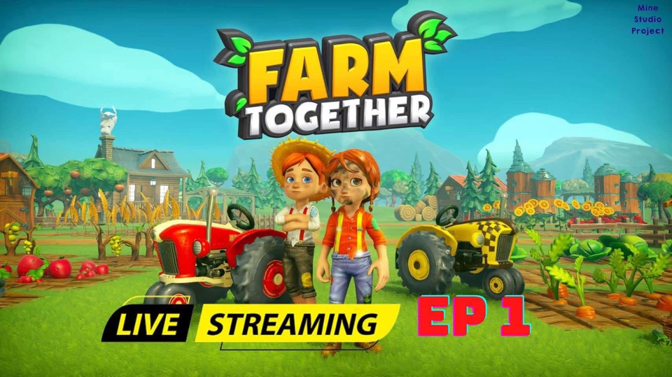 รับจ้างเล่นเกม Farm Together ep1 รับปั้มแรงค์เกม ฟาร์มเกม