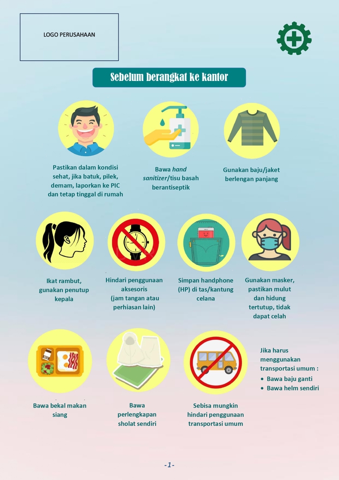 Banner Online - Poster Covid & K3 - 8