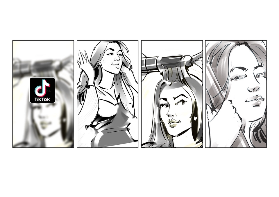 วาด/ออกแบบสตอรี่บอร์ด - Storyboard For Advertising. - 29