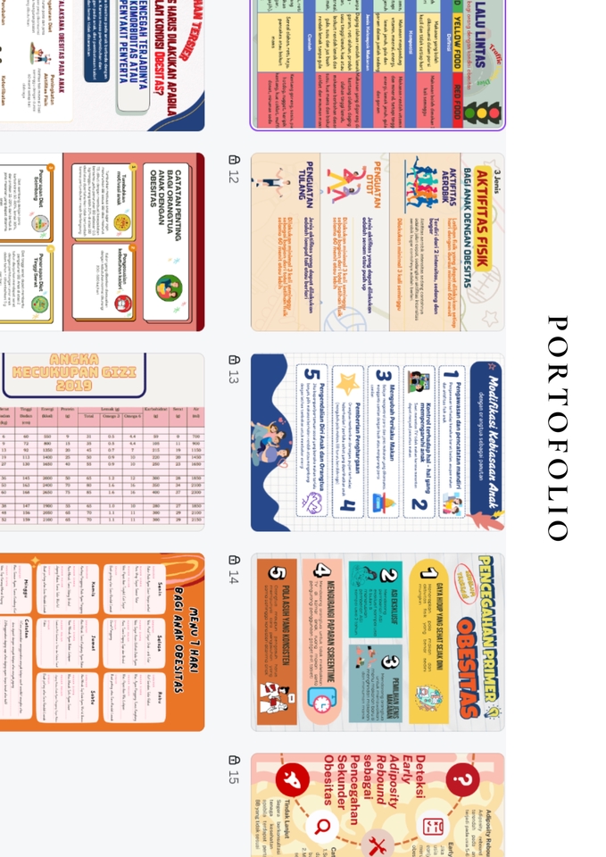 Jasa pembuatan presentasi powerpoint dengan desain slide yang profesional dan menarik.