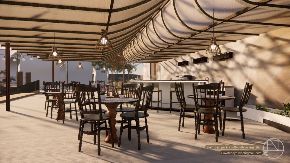 3D Perspective - ภาพผลงานออกแบบตกแต่งภายในและภายนอก 3d perspective photo/video walkthrough/panorama  - 8