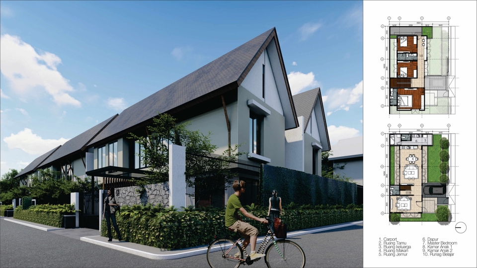 3D & Perspektif - Desain 3D Arsitektural - 7