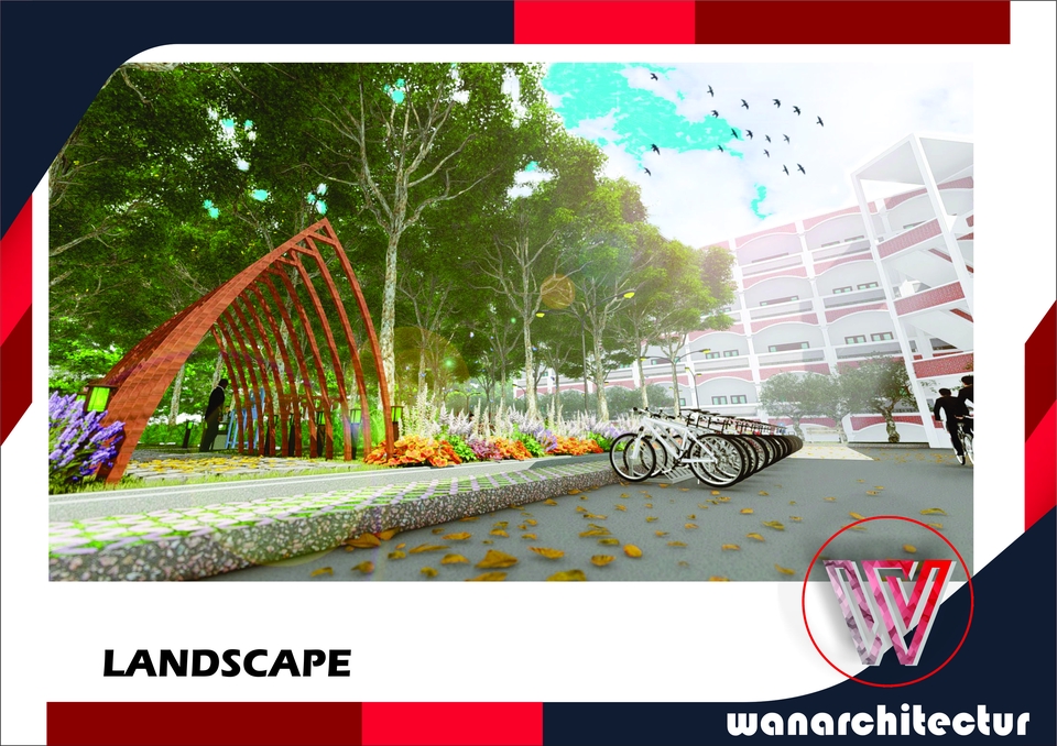 3D & Perspektif - JASA DESAN ARSITEKTUR (INTERIOR, EKSTERIOR, TAMAN, FUNITUR, LANDSCAPE) - 13