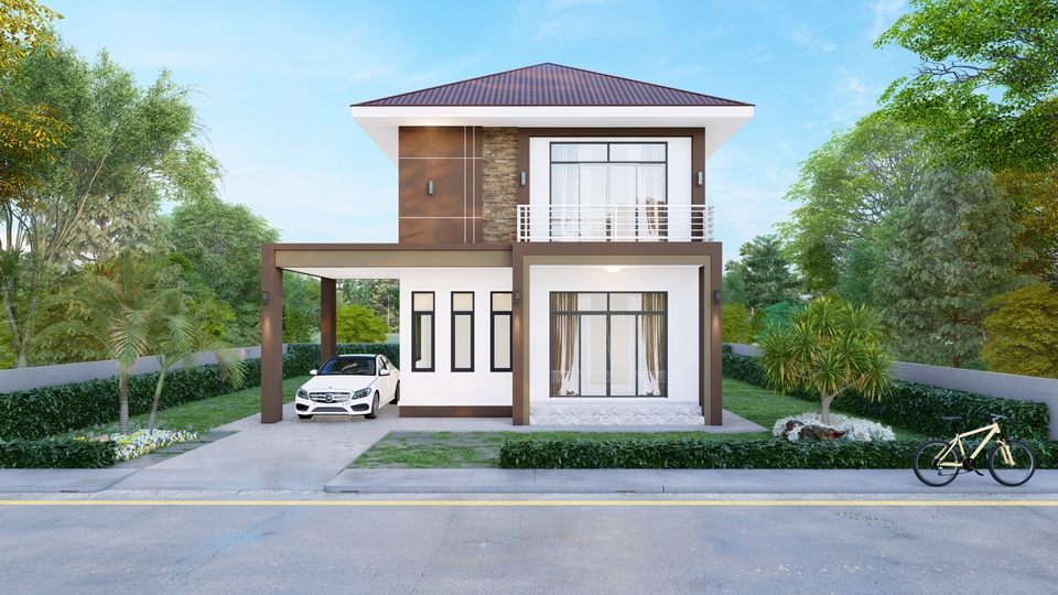 3D Perspective - รับออกแบบ 3D render 3D - 5