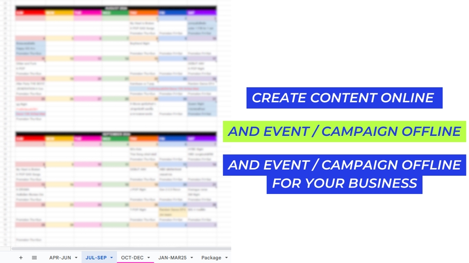 รับทํา content marketing ภาพตารางปฏิทินวางแผนคอนเทนต์สำหรับธุรกิจของคุณ ออกแบบและสร้างคอนเทนต์ให้น่าสนใจสำหรับ Facebook, TikTok, และ YouTube บริการวางแผน content marketing พร้อมกลยุทธ์ครบวงจรเพื่อการตลาดออนไลน์ รับวางแผนคอนเทนต์ สร้างคอนเทนต์โซเชียลมีเดีย