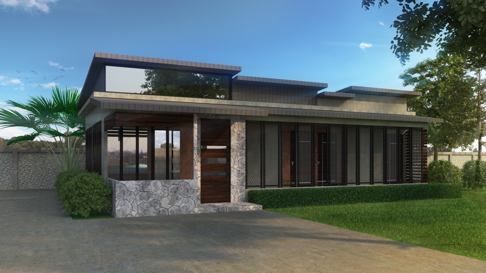 3D Perspective - รับทำแบบ Perspective & Presentation - 21