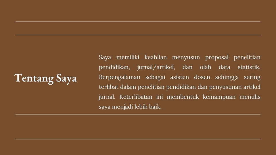 Pengetikan Umum - Penyusunan Proposal Penelitian; Jurnal dan Artikel - 3