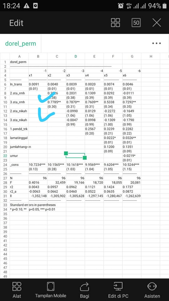 Analisis Data - Jasa konsultasi dan olah data cepat dan murah (Stata, Spss, EVIEWS, AMOS, DAN SMART PLS) - 2