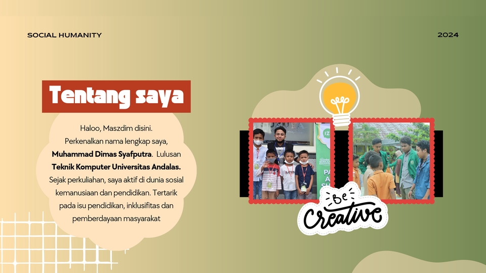 Pengembangan Diri - Sesi Diskusi & Mentoring Volunteeran, Sosial dan Pemberdayaan Masyarakat. - 5