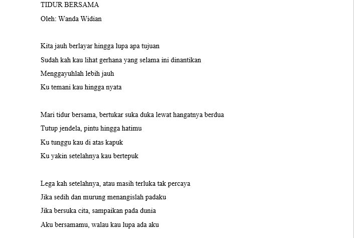 Penulisan Konten - CONTENT WRITER (Jasa Penulisan Puisi, Cerpen, Artikel, Prosa) dengan Harga Terjangkau - 5