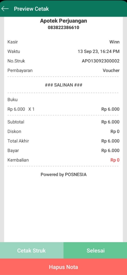 Aplikasi Ponsel - Aplikasi point of sales kasiran - 7