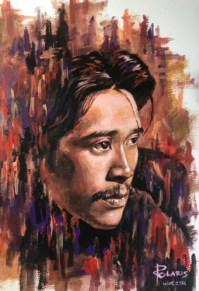 รับวาดภาพเหมือน ภาพวาดบุคคลสไตล์สีน้ำมัน ภาพเหมือนคน งานศิลปะ วาดภาพคนจริง ศิลปะสีน้ำมัน