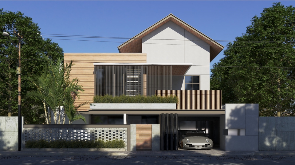 Render 3D Interior dan Exterior