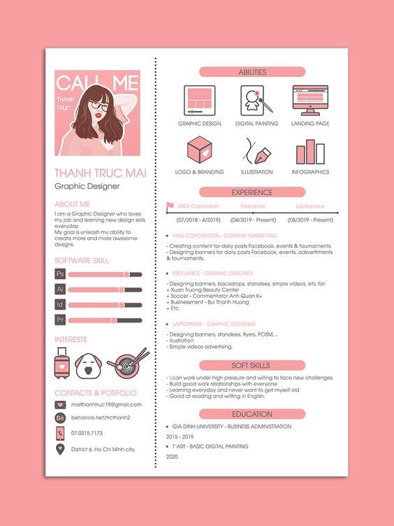 Portfolio & Resume - รับทำ Resume ยื่นสมัครงาน - 5