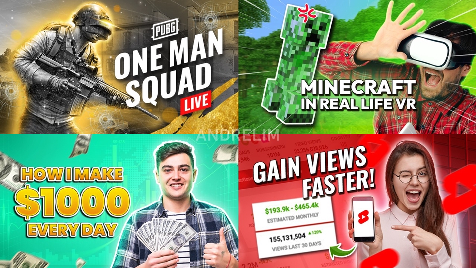 Banner Online - Desain YouTube Thumbnail - 1