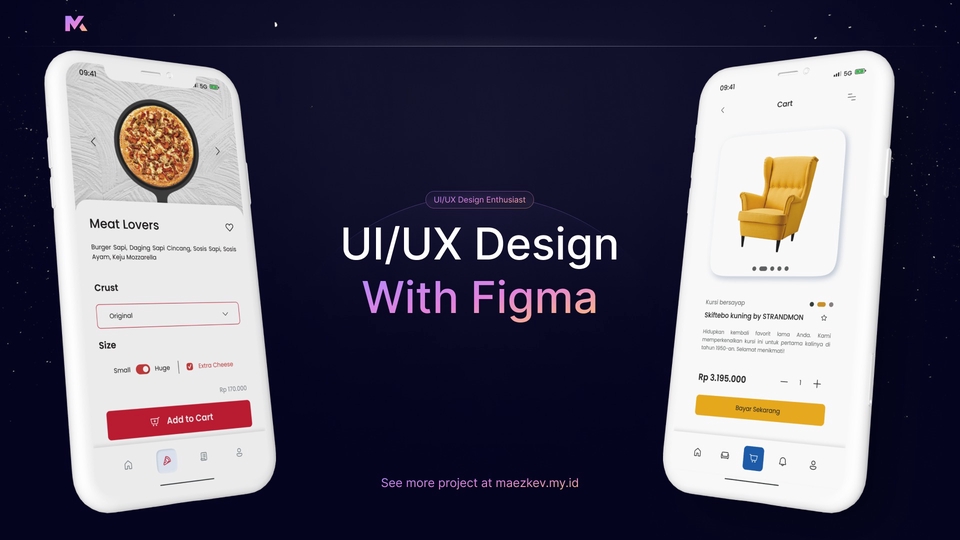 UI & UX Design - UI/UX Design for Mobile Apps & Website in Figma with Prototype - 1